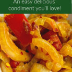 Fermented Onion Relish Recipe