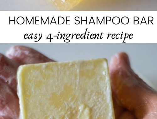 Homemade Shampoo Bar Recipe