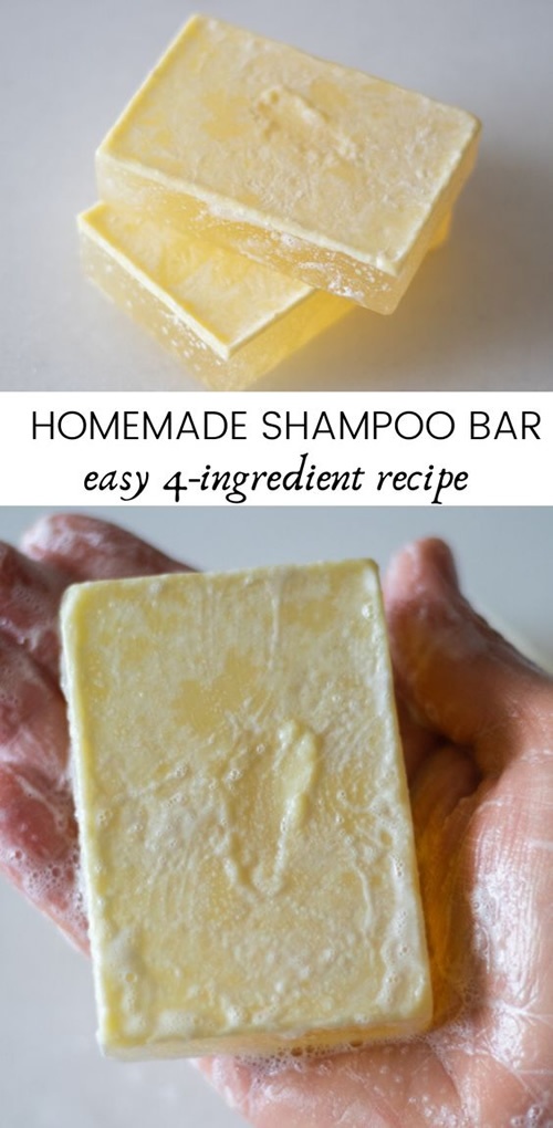 Homemade Shampoo Bar Recipe