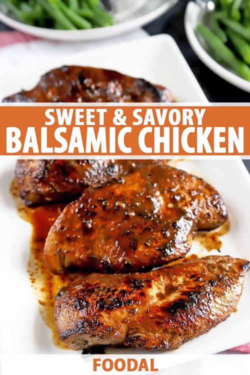 Sweet & Savory Balsamic Chicken Recipe