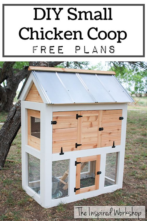 DIY Small Chicken Coop Plans