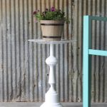 DIY Upcycled Lamp Side Table