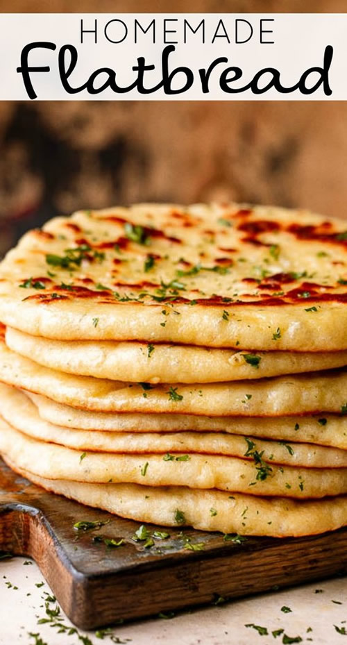 Homemade Flatbread Recipe