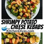 Shrimpy Potato Cheese Kebabs