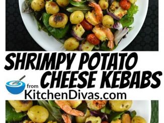 Shrimpy Potato Cheese Kebabs