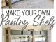 DIY Pantry Shelf Plans