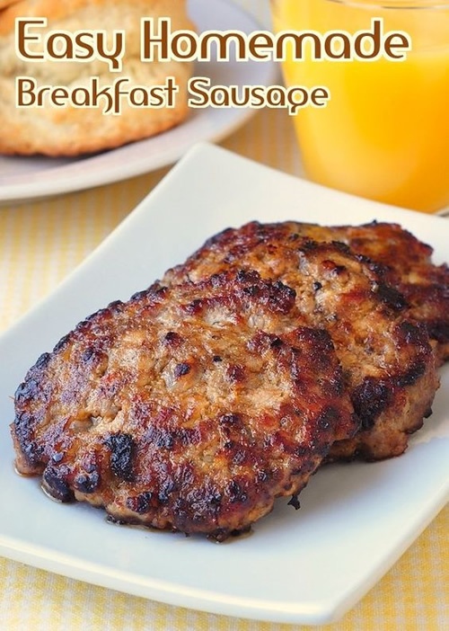 Homemade Breakfast Sausage Recipe