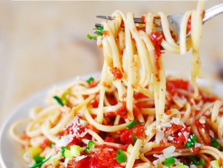 Homemade Spaghetti Pasta Recipe