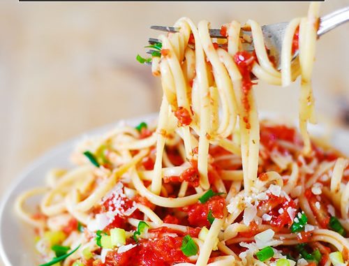 Homemade Spaghetti Pasta Recipe