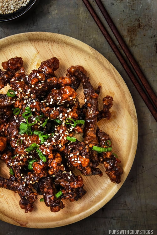 Sweet And Sticky Crispy Beef Recipe