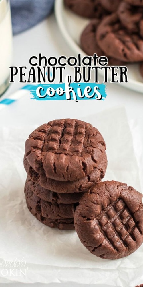 Chocolate Peanut Butter Cookies Recipe