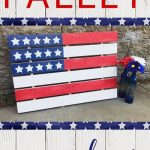 DIY Wood Pallet American Flag