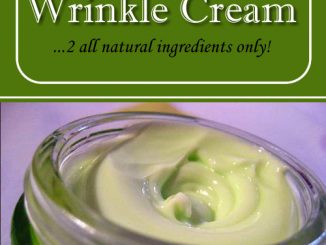 Homemade Wrinkle Cream