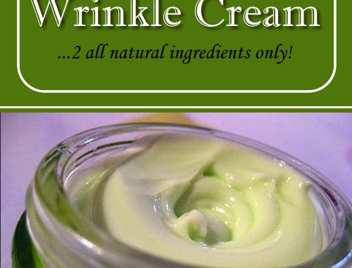 Homemade Wrinkle Cream