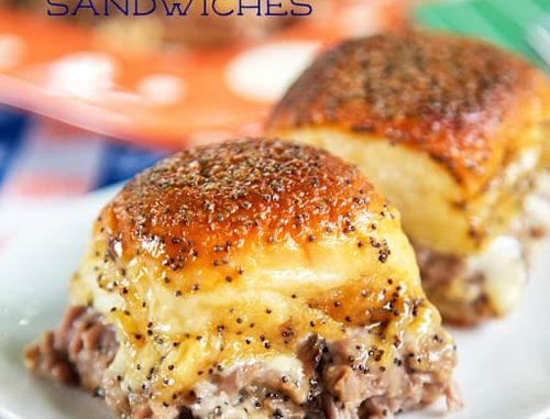 Party Roast Beef Sandwiches Recipe