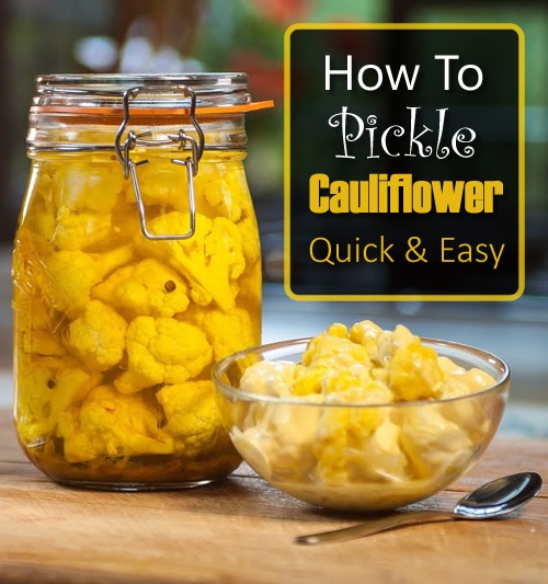 Quick Pickled Cauliflower Recipe