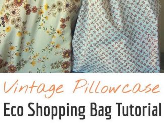 DIY Pillowcase Eco Shopping Bag