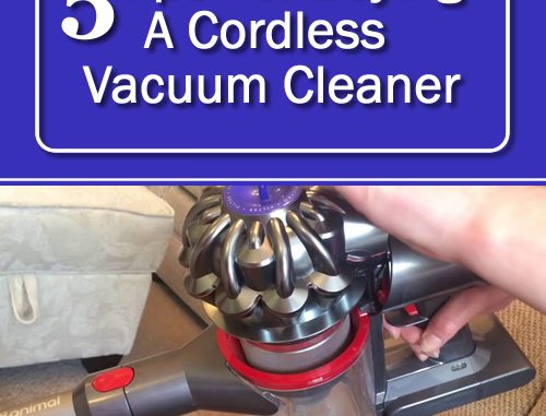 5 Tips For Buying A Cordless Vacuum Cleaner