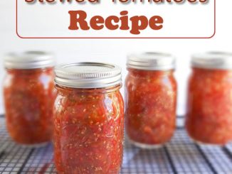 Canning Stewed Tomatoes Recipe