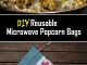 DIY Reusable Microwave Popcorn Bags