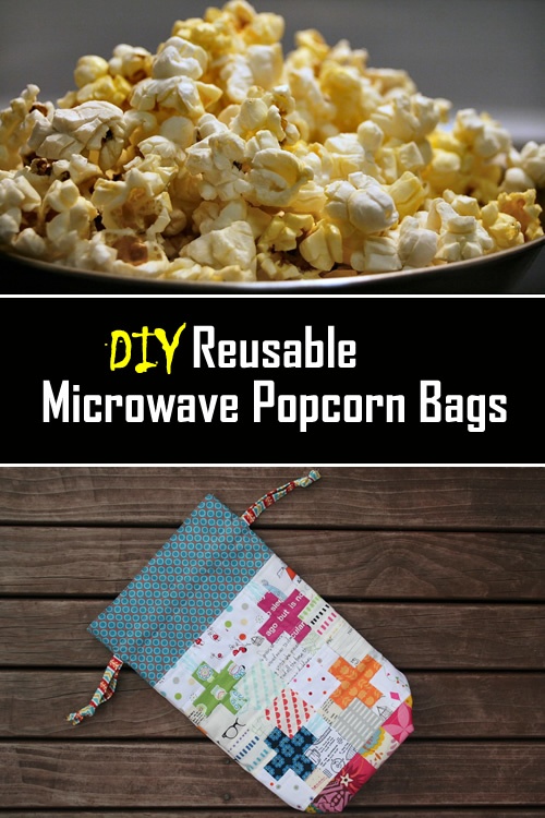 DIY Reusable Microwave Popcorn Bags