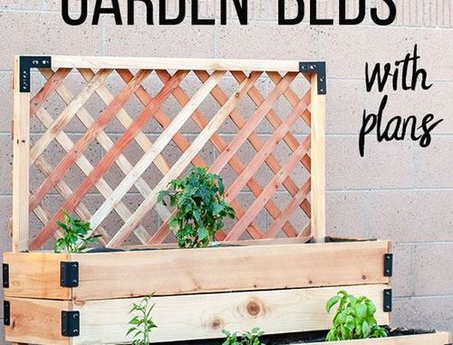 DIY Tiered Raised Garden Bed