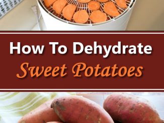 How To Dehydrate Sweet Potatoes