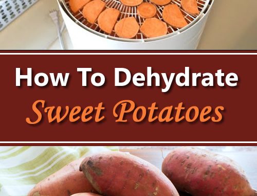 How To Dehydrate Sweet Potatoes