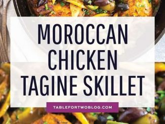 Moroccan Chicken Tagine Skillet Recipe