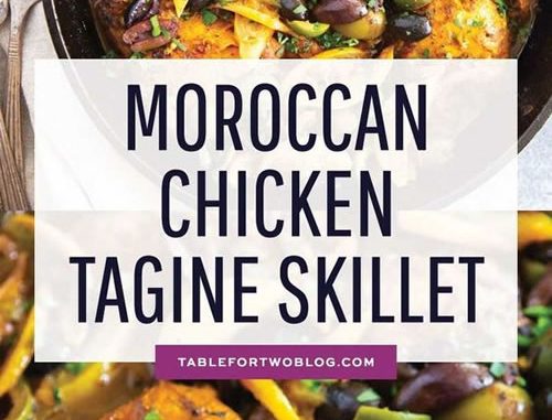 Moroccan Chicken Tagine Skillet Recipe