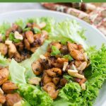 Cashew Chicken Lettuce Wraps