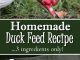 Homemade Duck feed Recipe