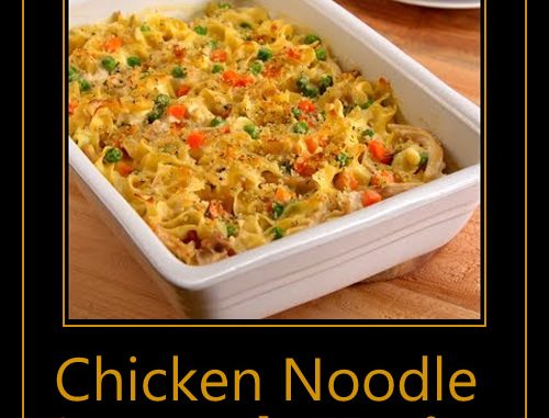 Chicken Noodle Casserole Recipe