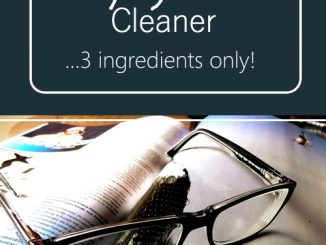 How To Make Your Own Homemade Eyeglass Cleaner