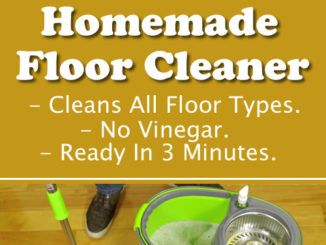 Homemade Floor Cleaner Recipe