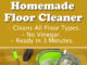 Homemade Floor Cleaner Recipe