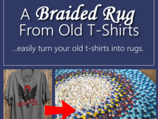How To Make A Braided T-Shirt Rug