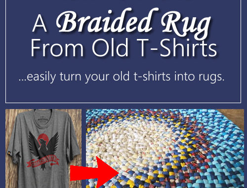 How To Make A Braided T-Shirt Rug