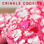 Valentine Crinkle Cookies Recipe