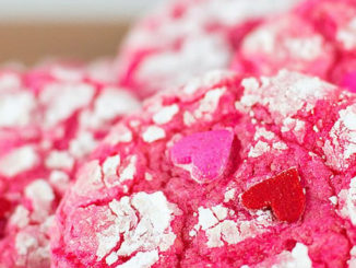 Valentine Crinkle Cookies Recipe