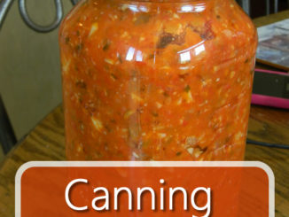 Canning Ratatouille Recipe