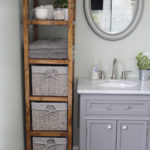 DIY Linen Tower