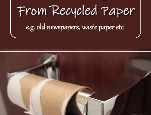 How To Make Toilet Paper From Recycled Paper