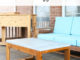 DIY Concrete Top Outdoor Coffee Table