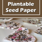 DIY Plantable Seed Paper