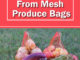 DIY Pot Scrubbies From Mesh Produce Bags