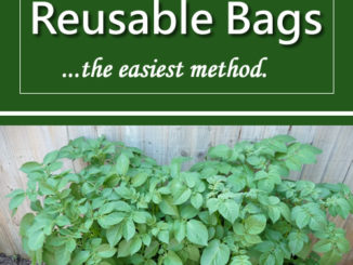 How To Grow Potatoes In Reusable Bags
