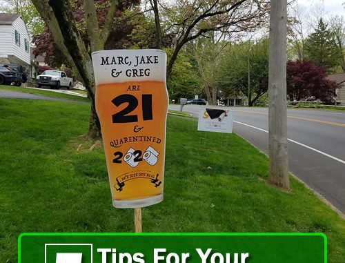 5 Tips For Your Personalized Graduation Yard Signs