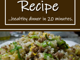 Ground Beef Fried Rice Recipe