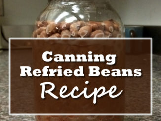 Canning Refried Beans Recipe